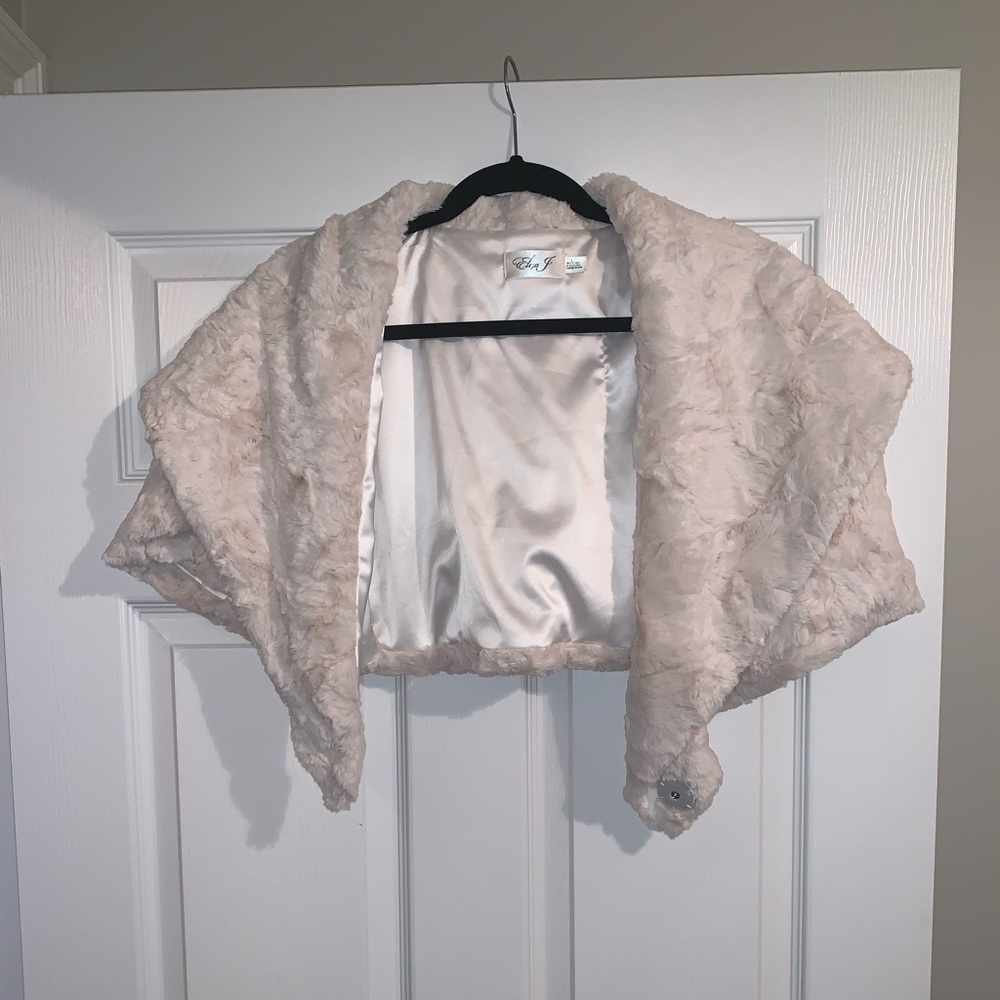 Eliza J FUR SHRUG